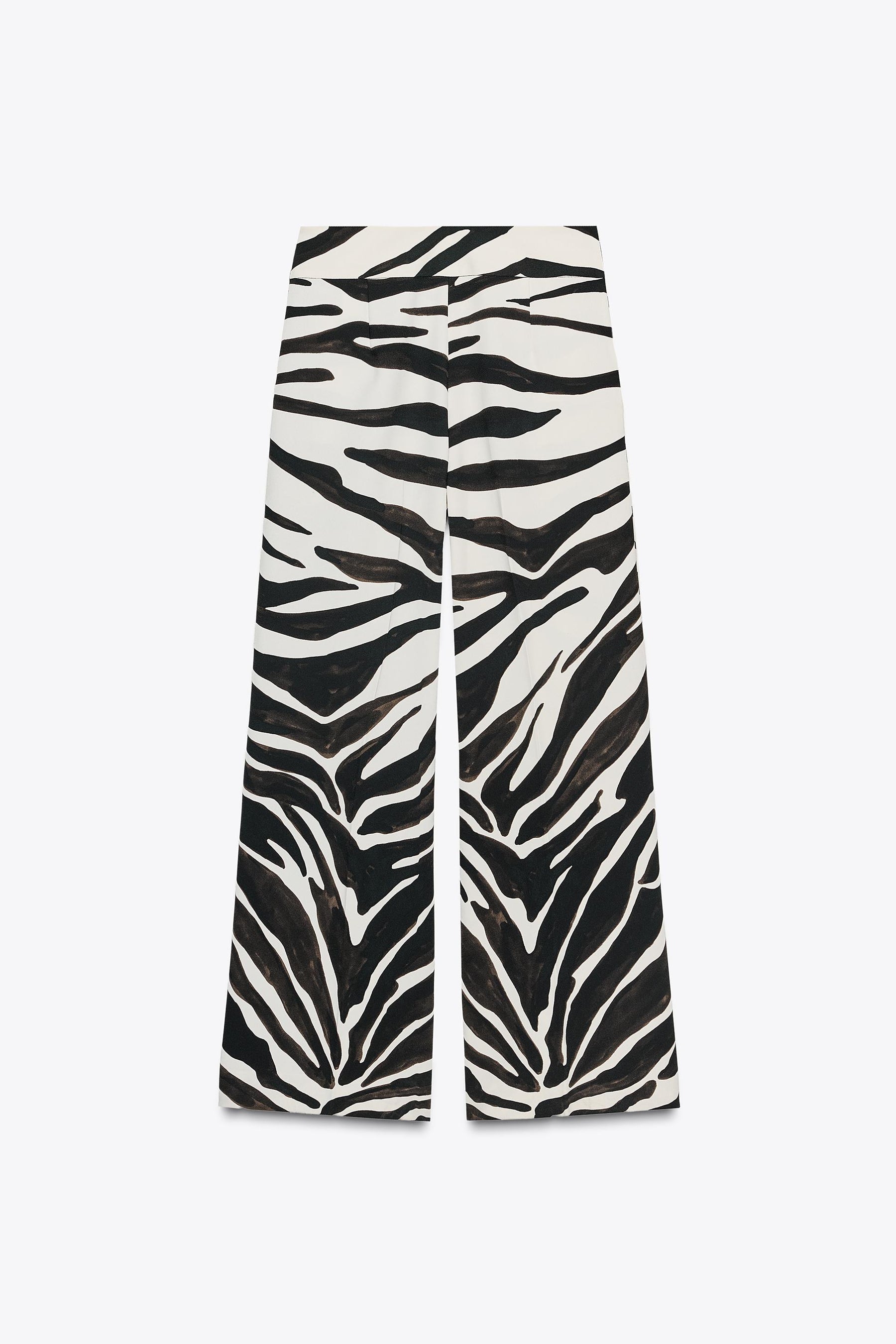 Animal Print Trousers