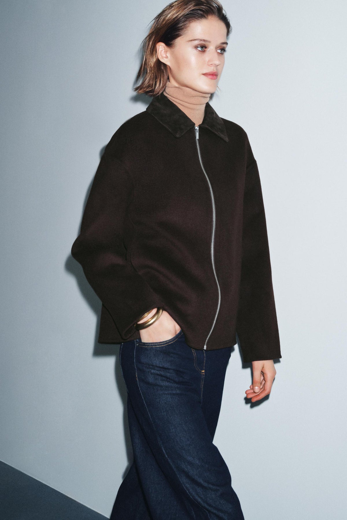 ZW COLLECTION WOOL BLEND JACKET - Image 2