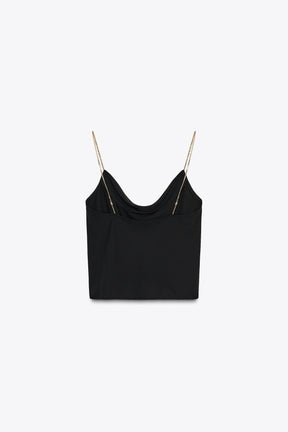 Chain Strap Camisole Top