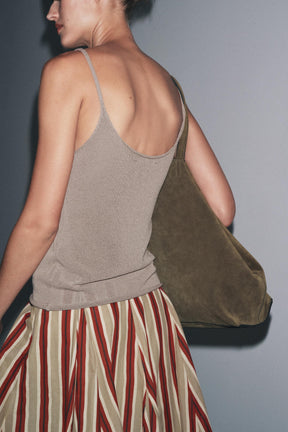 KNITTED STRAPPY TOP - Image 3