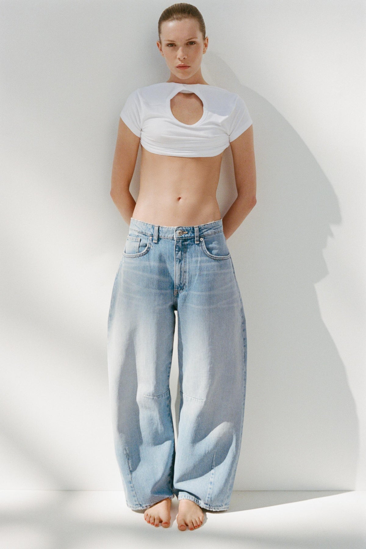 Baggy Mid-Waist Jeans