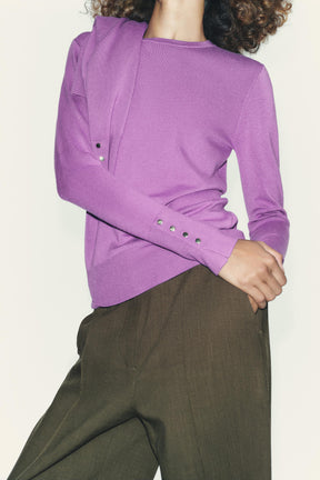 BASIC PLAIN KNIT JUMPER - Image 5