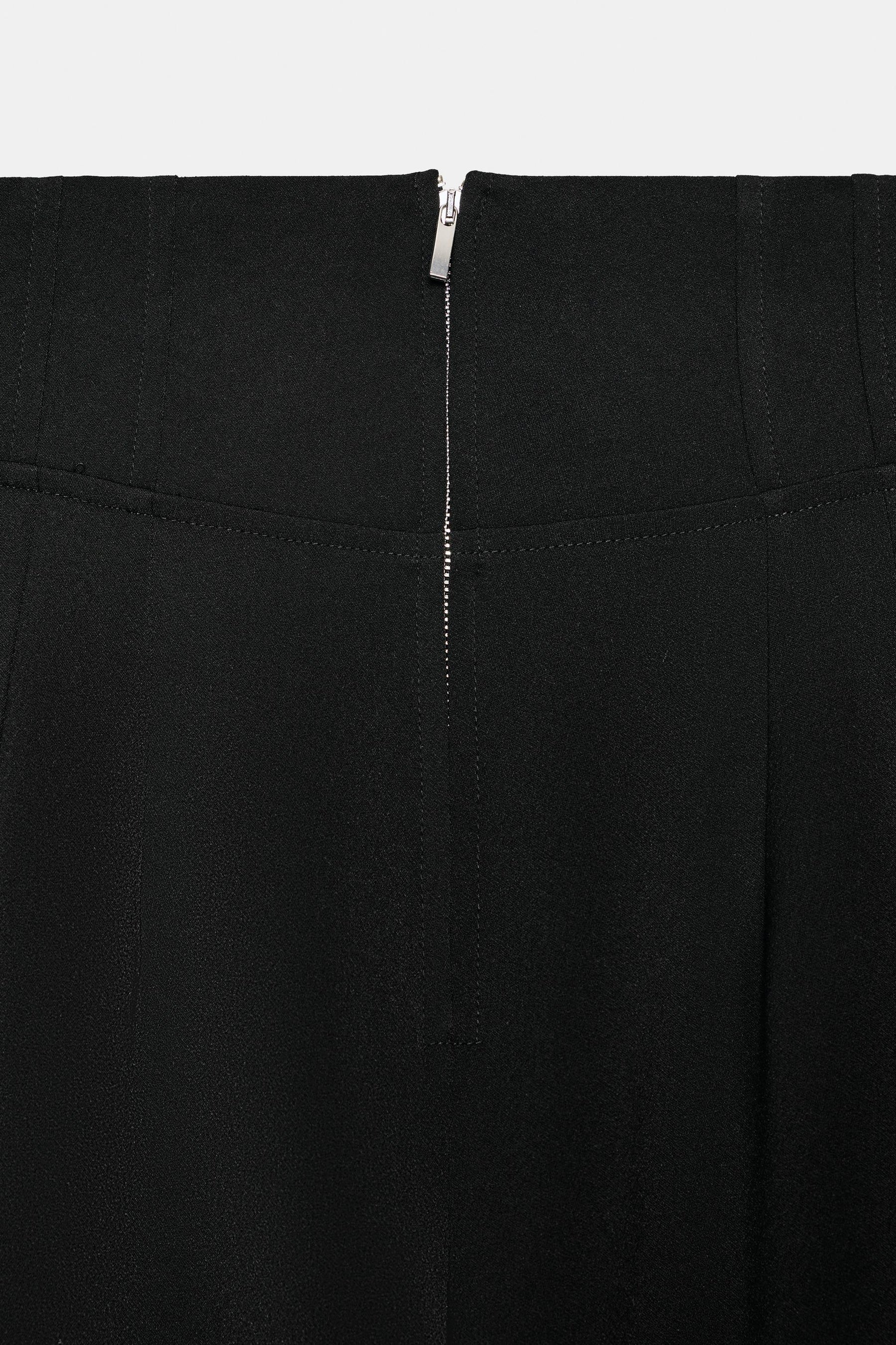 High-waist Trousers with Zip