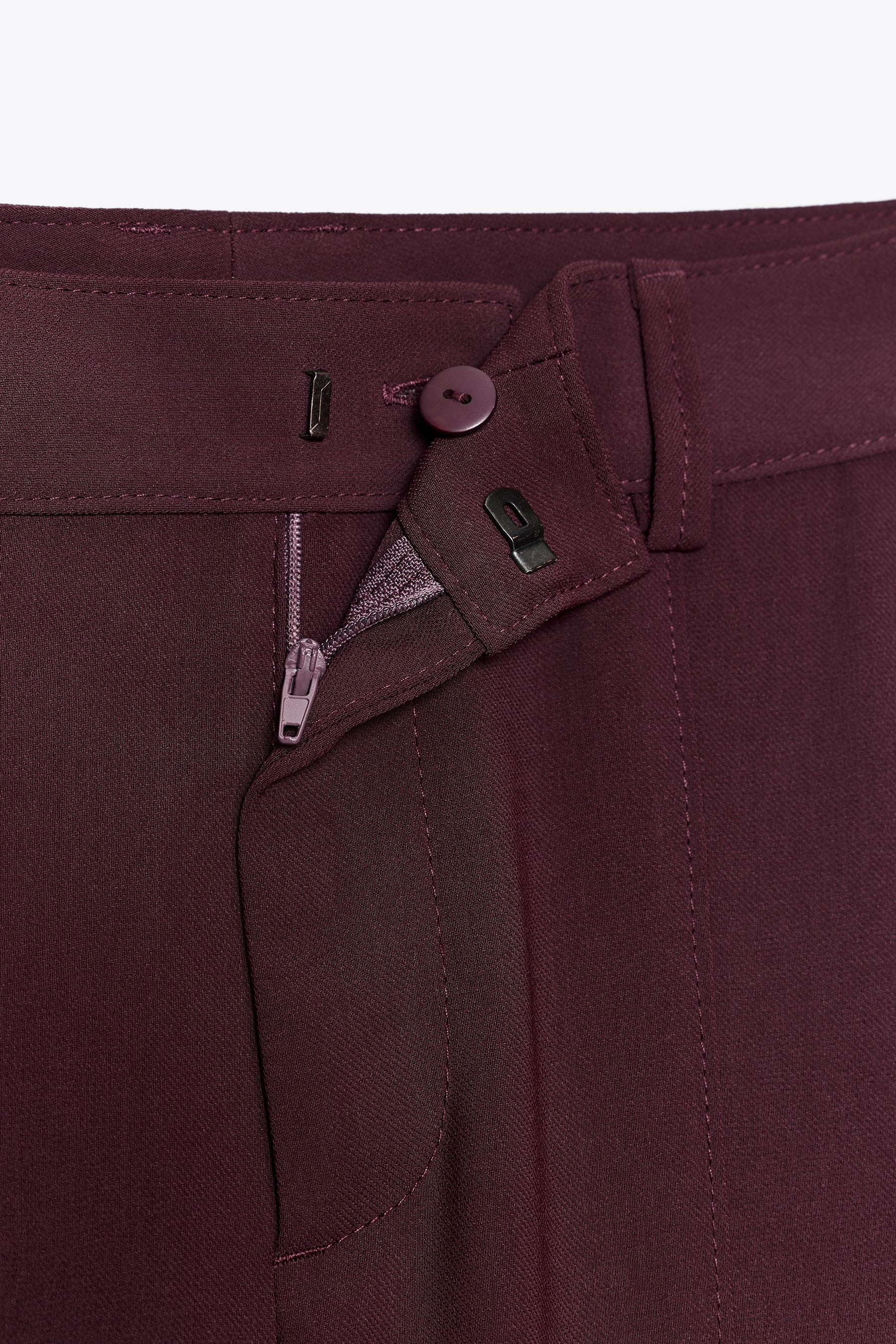 STRAIGHT-LEG TROUSERS