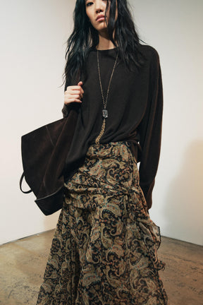 Paisley Long Skirt