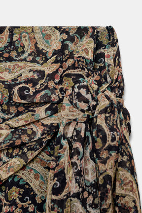 Paisley Long Skirt
