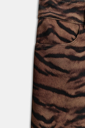 Animal Print Trousers