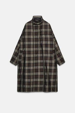 ZW COLLECTION LIMITED EDITION CHECKED TRENCH COAT - Image 7