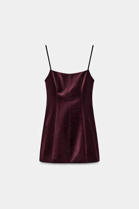 VOLUMINOUS SHORT DRESS - Image 5