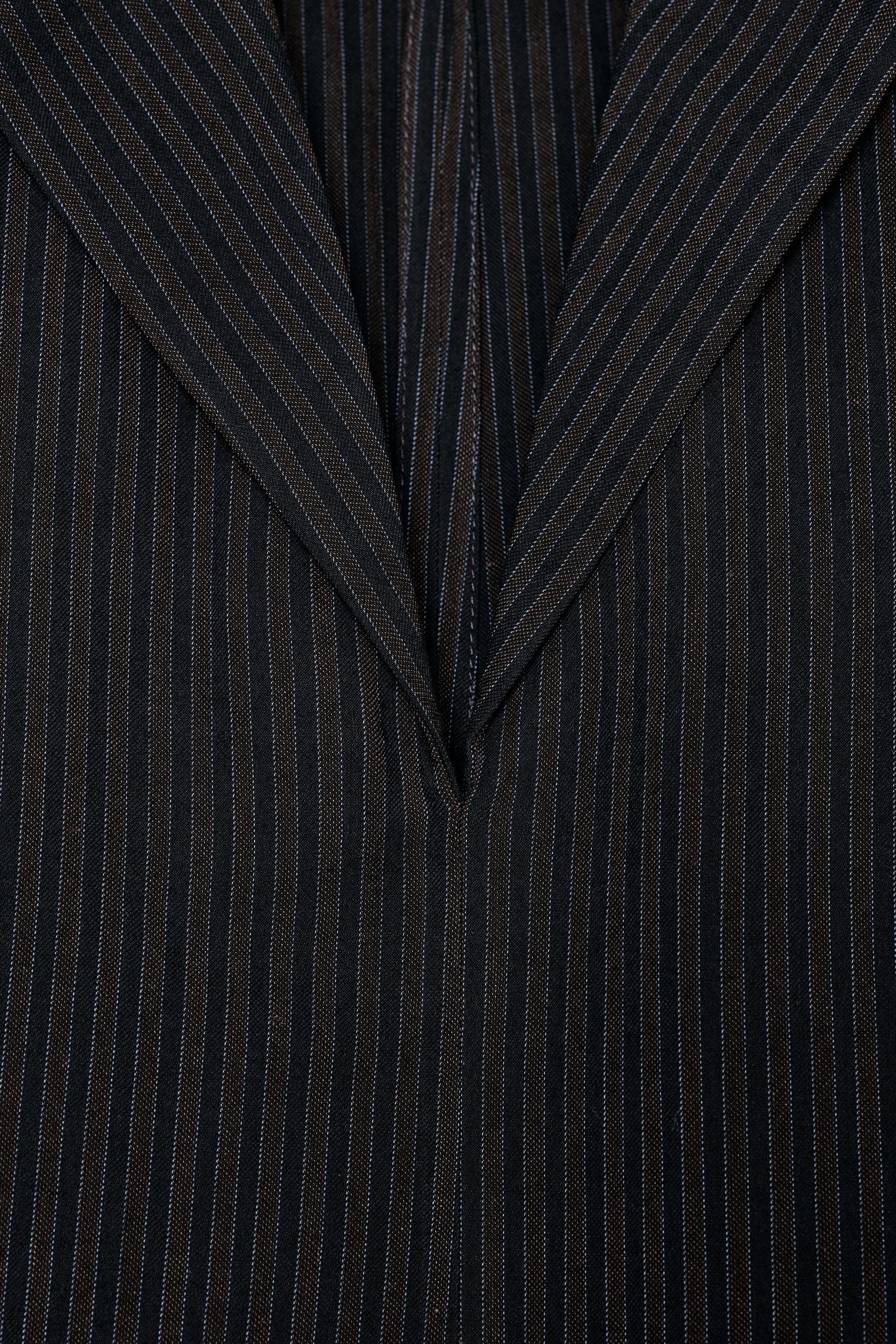 Asymmetric Striped Woven Top