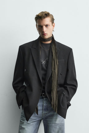 LIMITED EDITION DOUBLE-BREASTED PINSTRIPE SUIT - Image 2