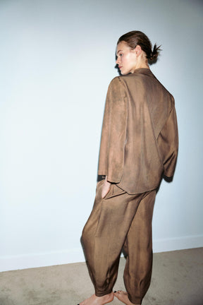 Printed Volume Trousers