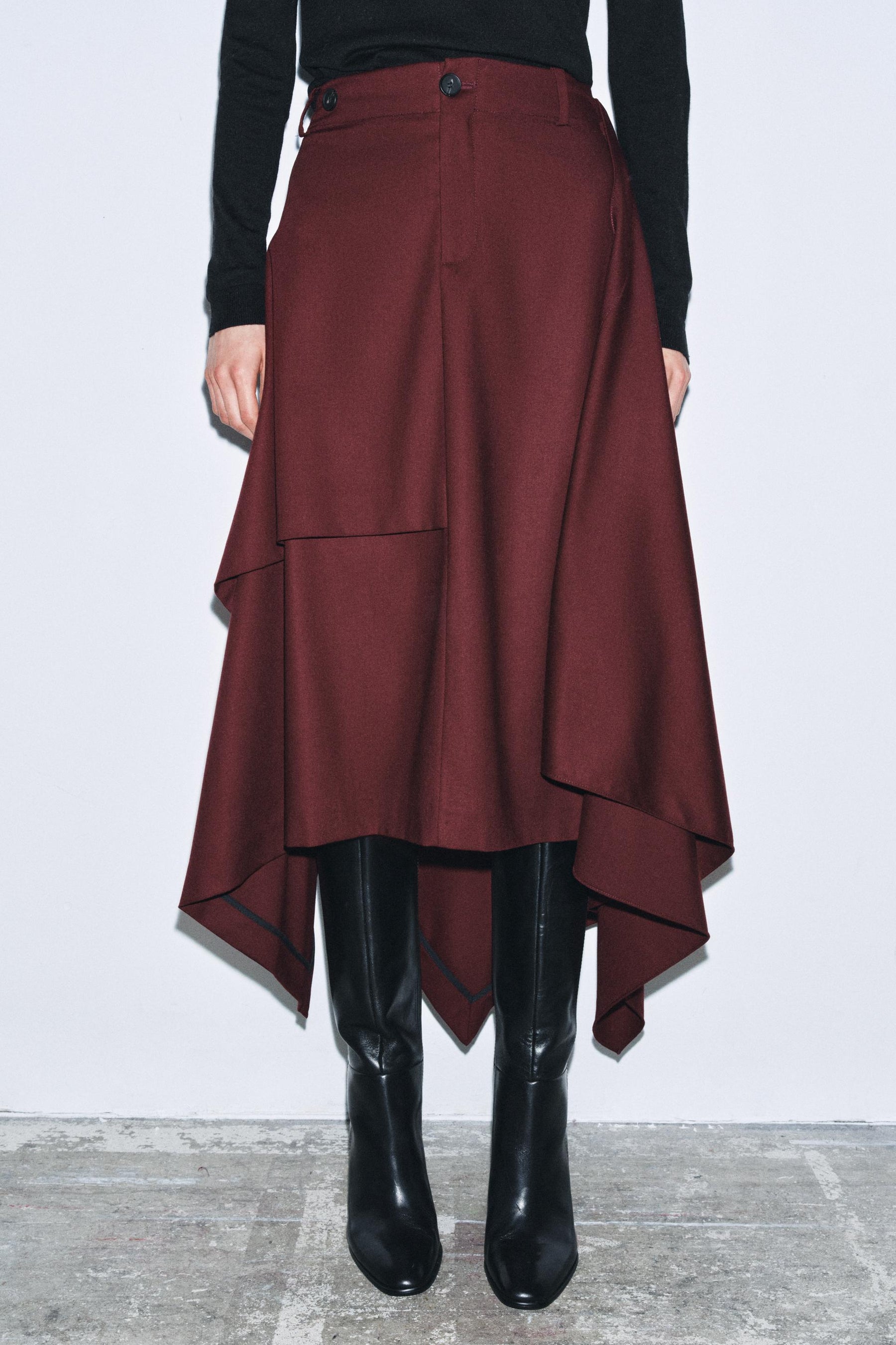 Asymmetric Fashion Skirt