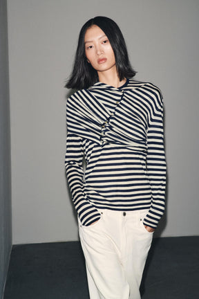 Striped Knit Jumper