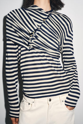 Striped Knit Jumper
