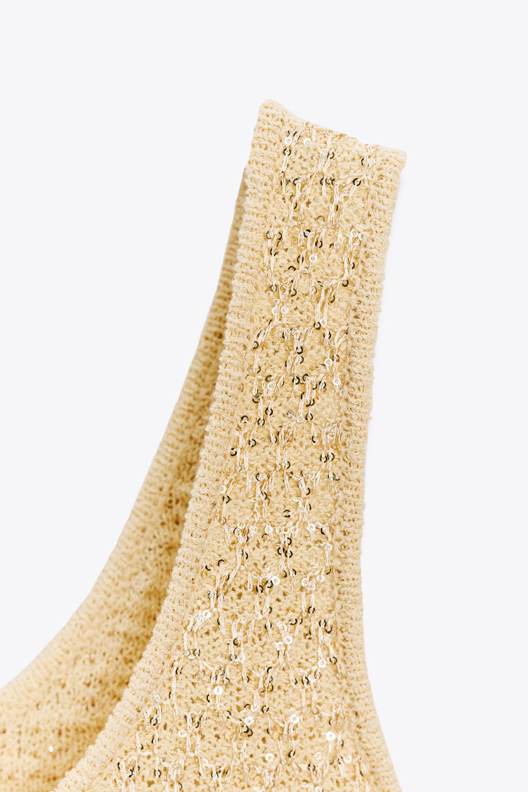 SEQUIN KNIT TOP - Image 5