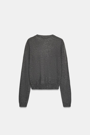WOOL V-NECK SWEATER - Image 5