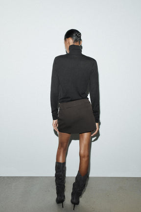 WOOL HIGH NECK JUMPER - Image 4