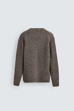 RIBBED TEXTURED CARDIGAN - Image 6