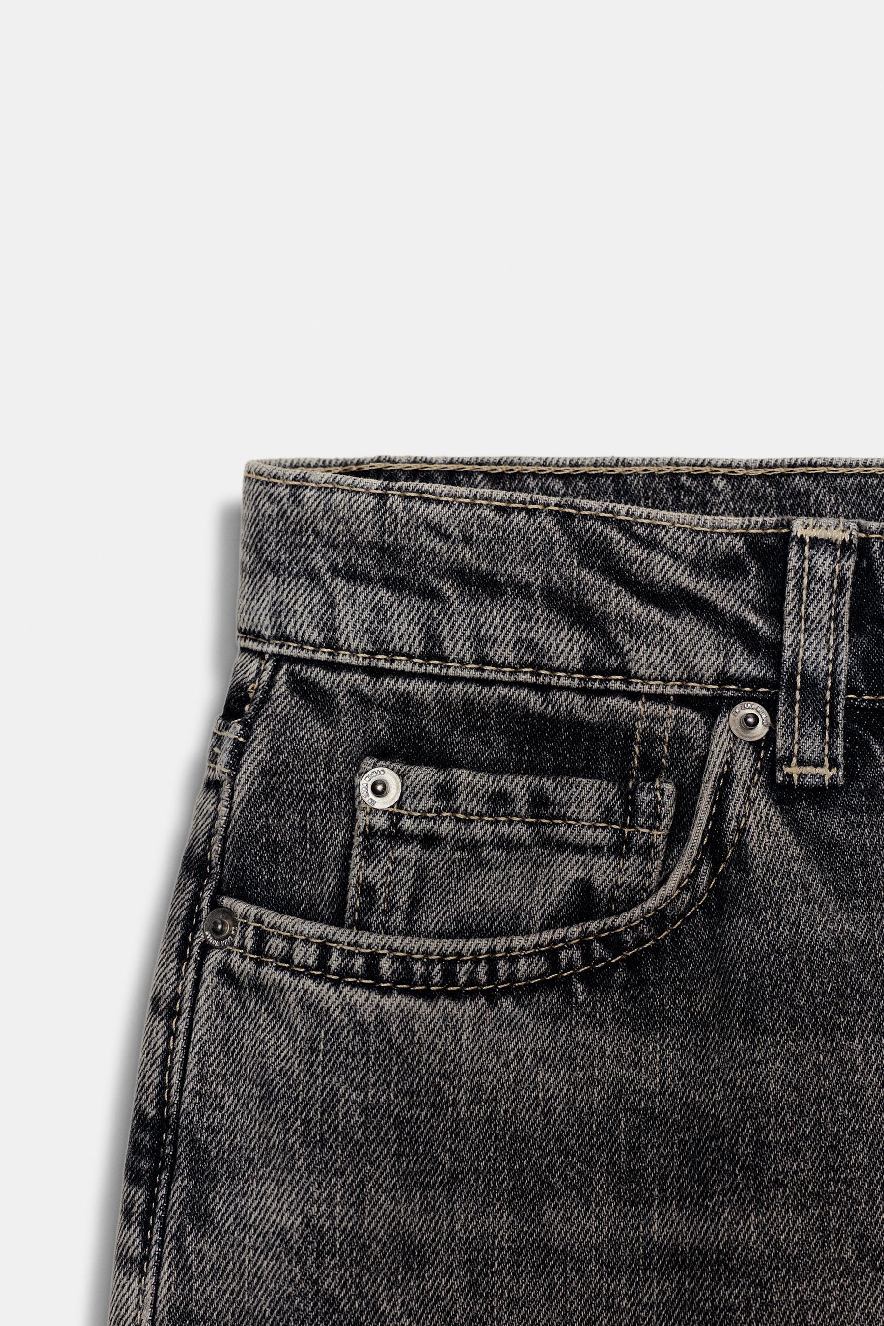 High-Waist Straight Jeans