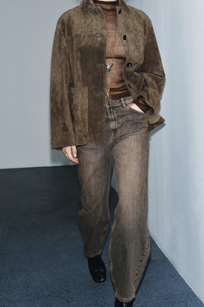 Mid-Waist Barrel Jeans