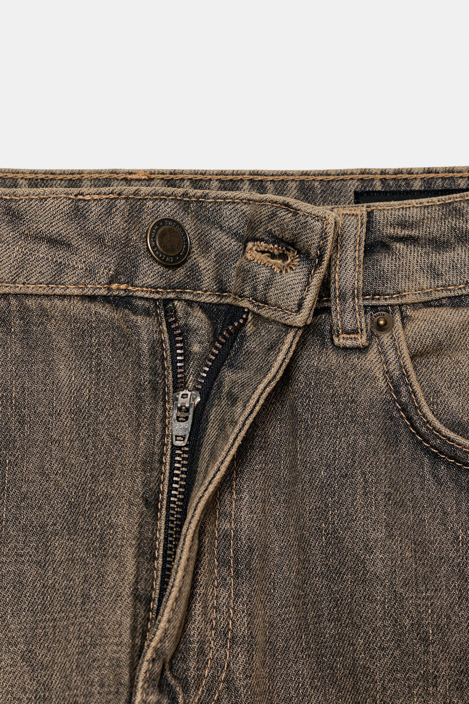 Mid-Waist Barrel Jeans