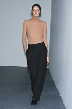 Asymmetric Waist Trousers