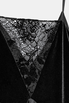 CONTRASTING SATIN MIDI DRESS - Image 10