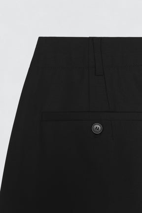 Wool Trousers with Darts
