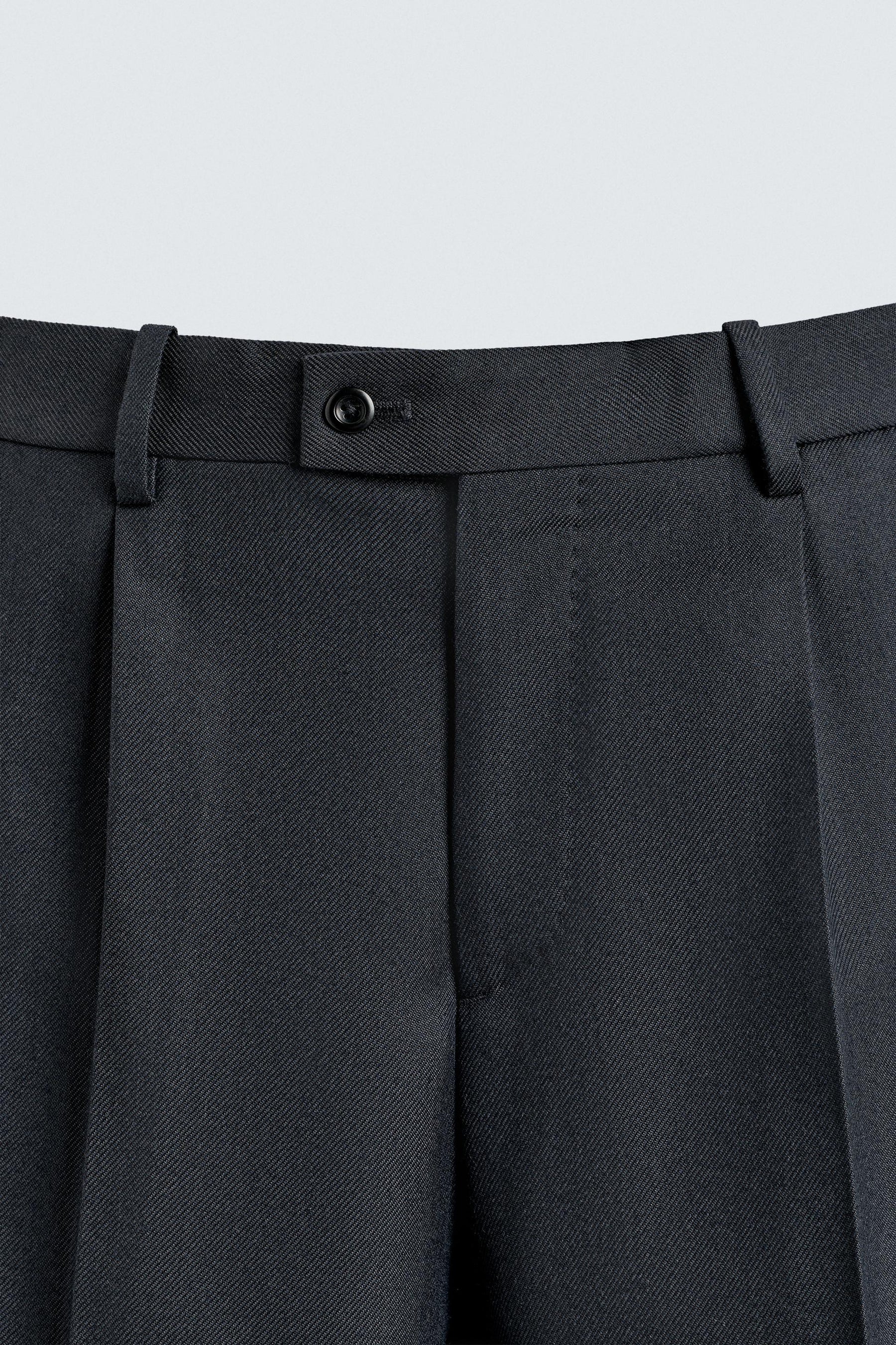 TEXTURED SUIT TROUSERS - Image 8