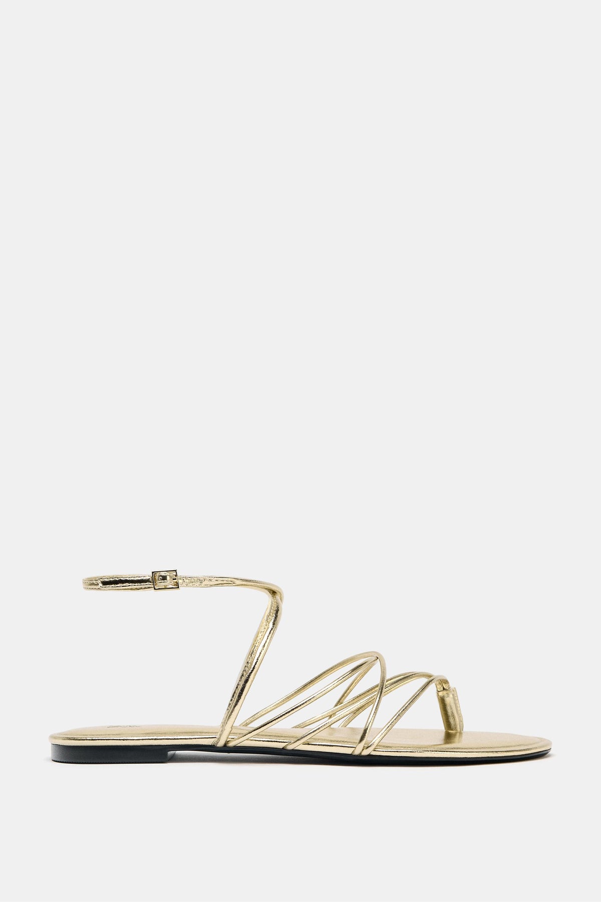 Gold Strap Sandals
