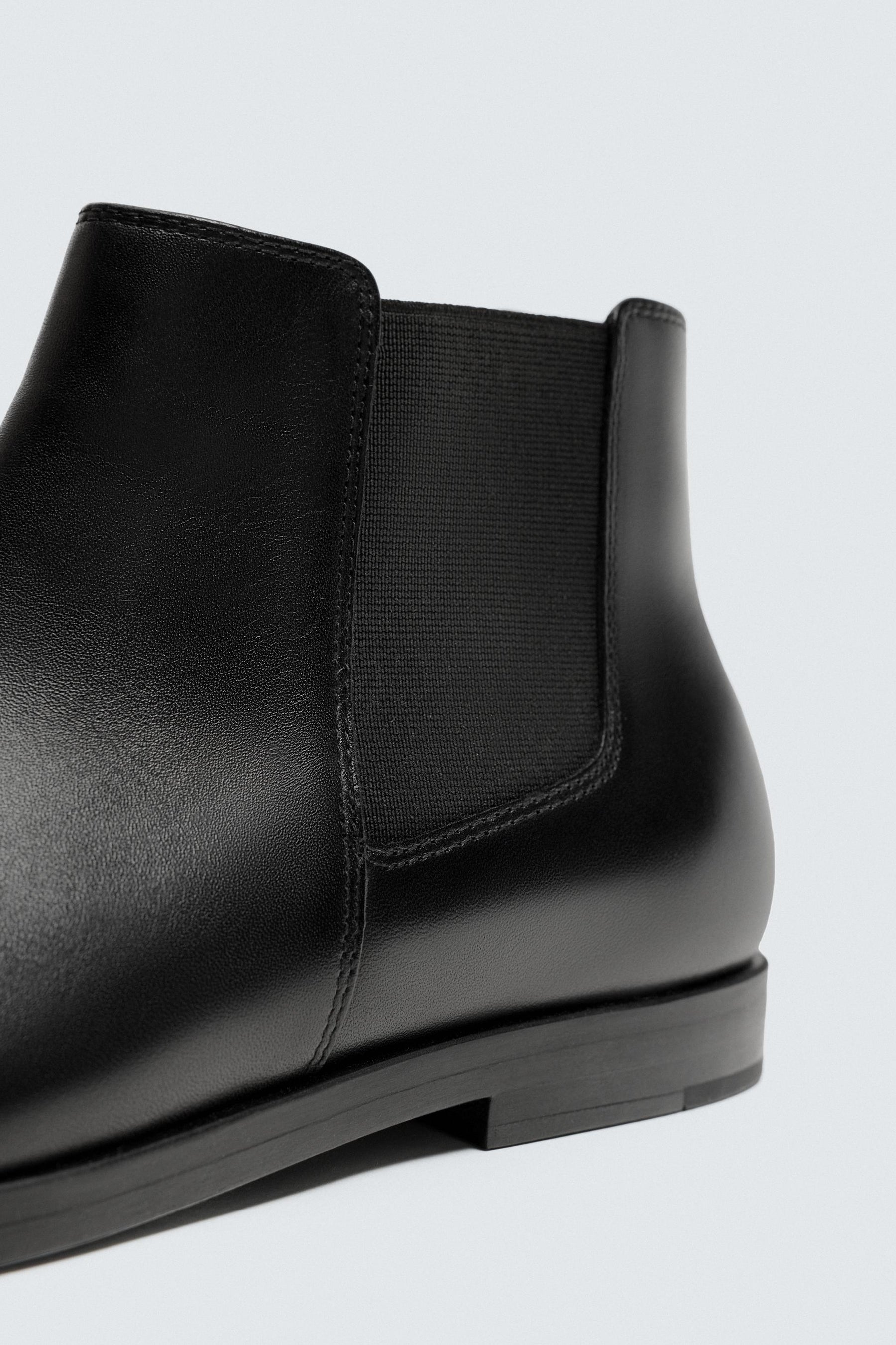 LEATHER CHELSEA BOOTS - Image 6