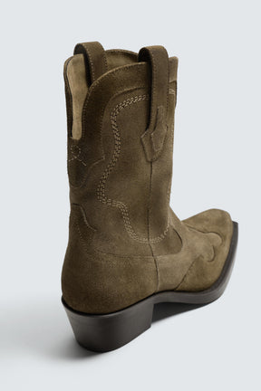 LEATHER COWBOY BOOTS - Image 6