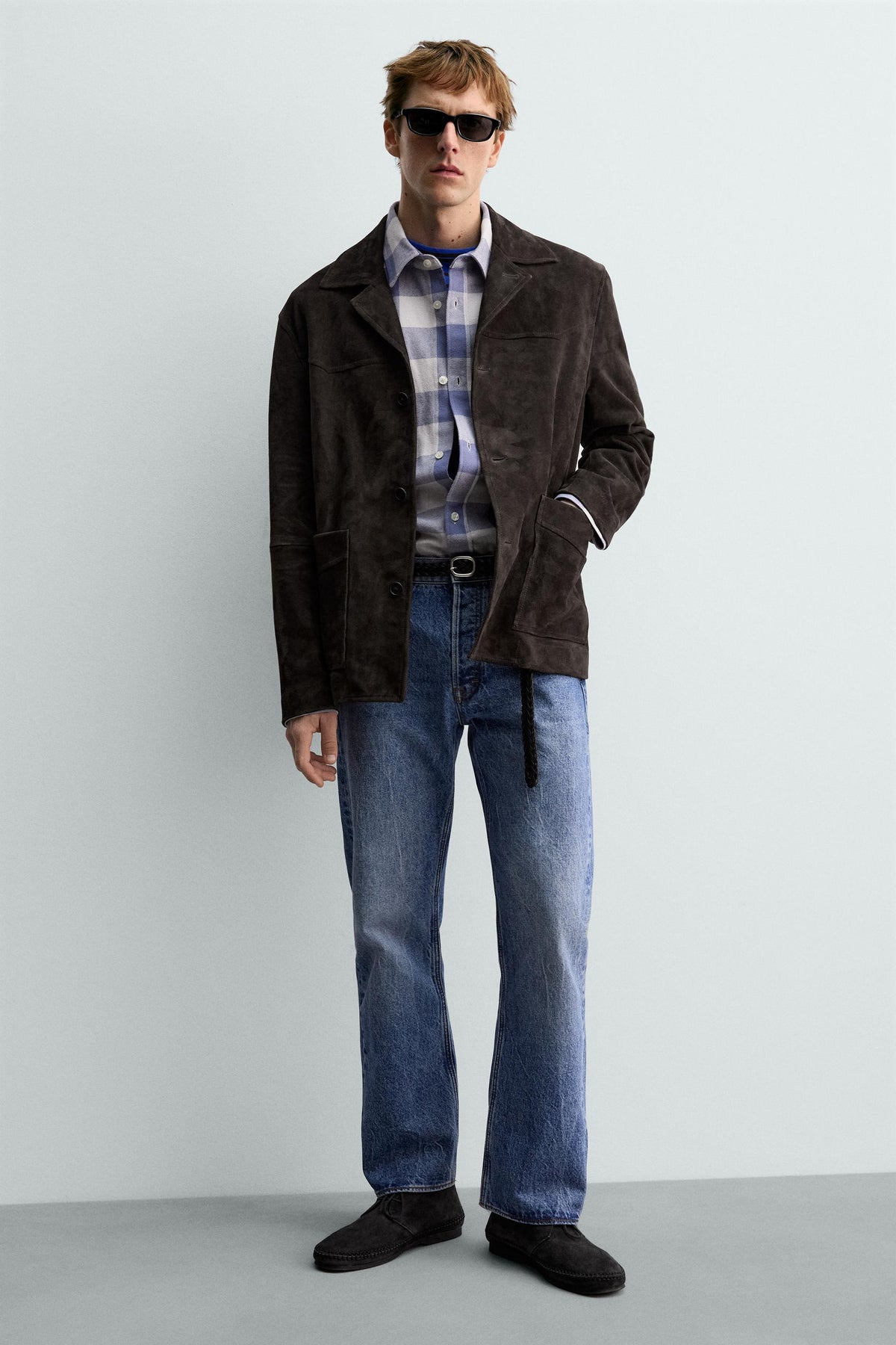 AARON LEVINE X LEATHER SHOES WITH VIBRAM® SOLE - Image 1