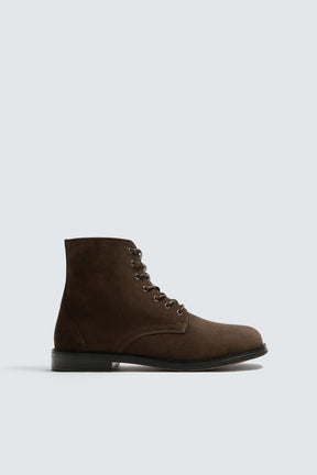 LEATHER LACE-UP BOOTS LIMITED EDITION - Image 4
