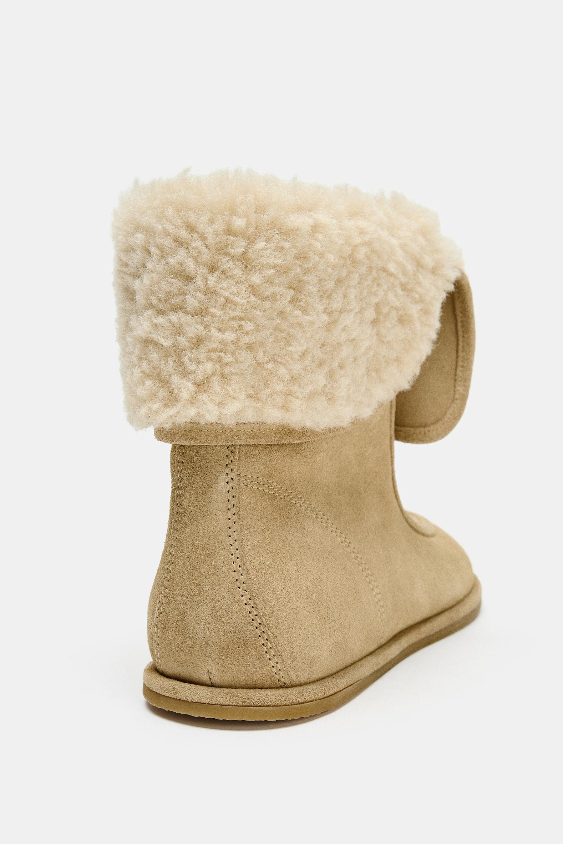 SUEDE ANKLE BOOTS
