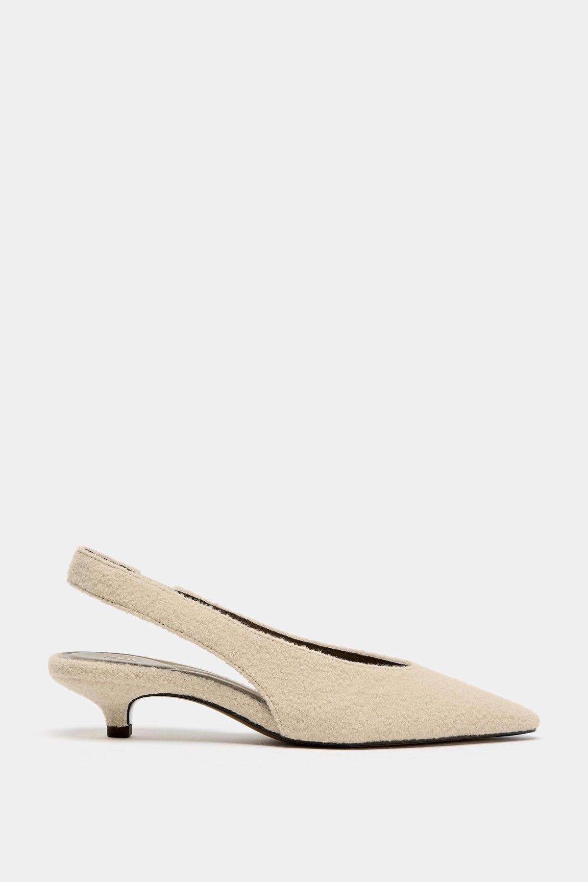 Shearling Slingback Shoes