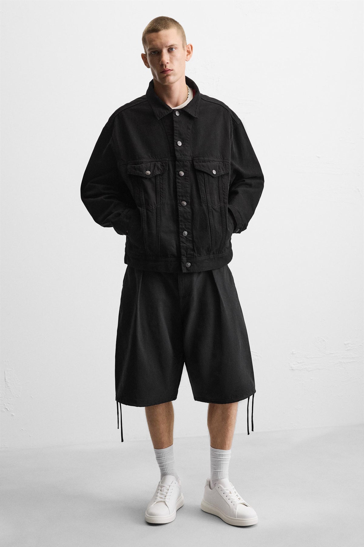 MONOCHROME CHUNKY TRAINERS - Image 2