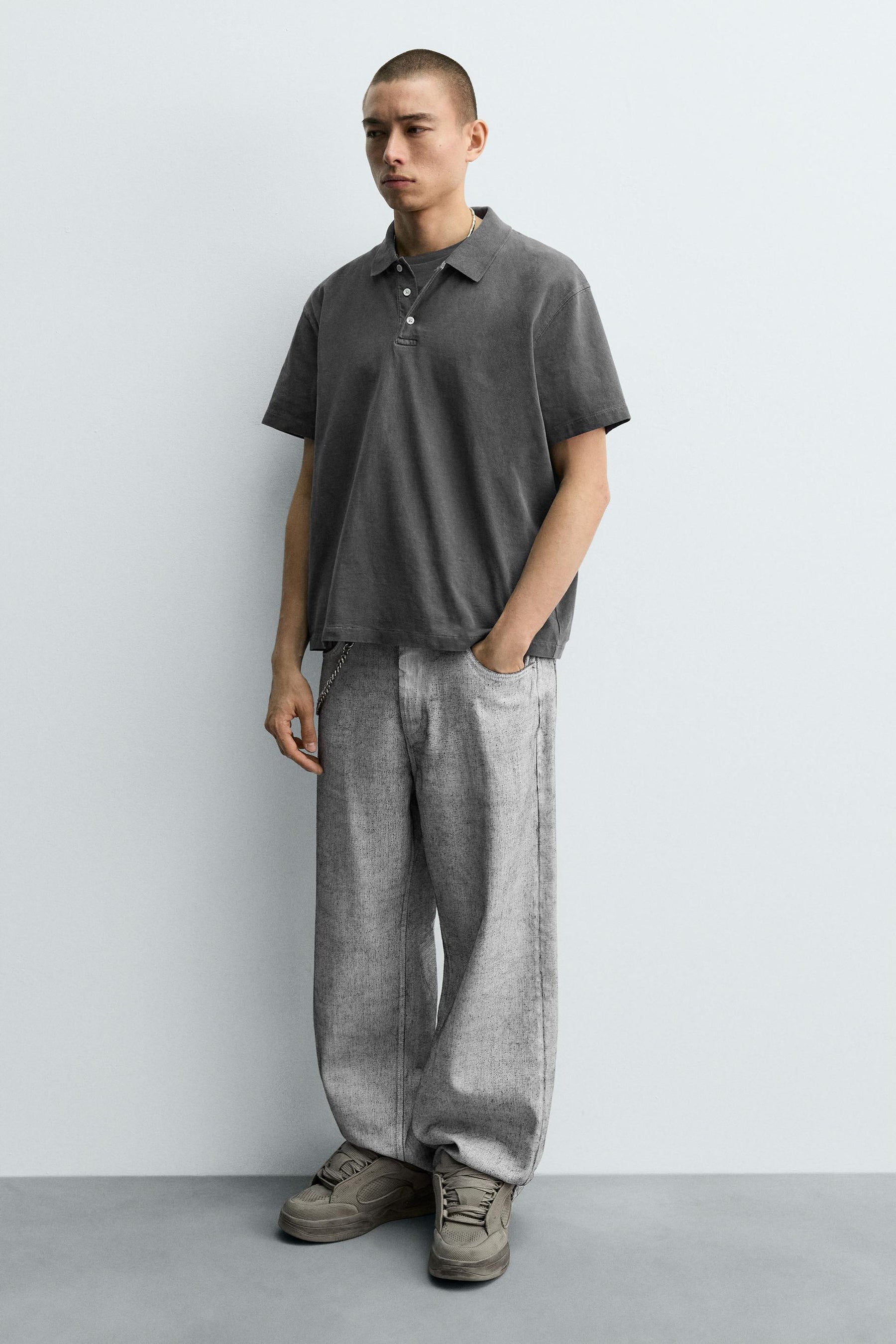 DISTRESSED CHUNKY TRAINERS - Image 2