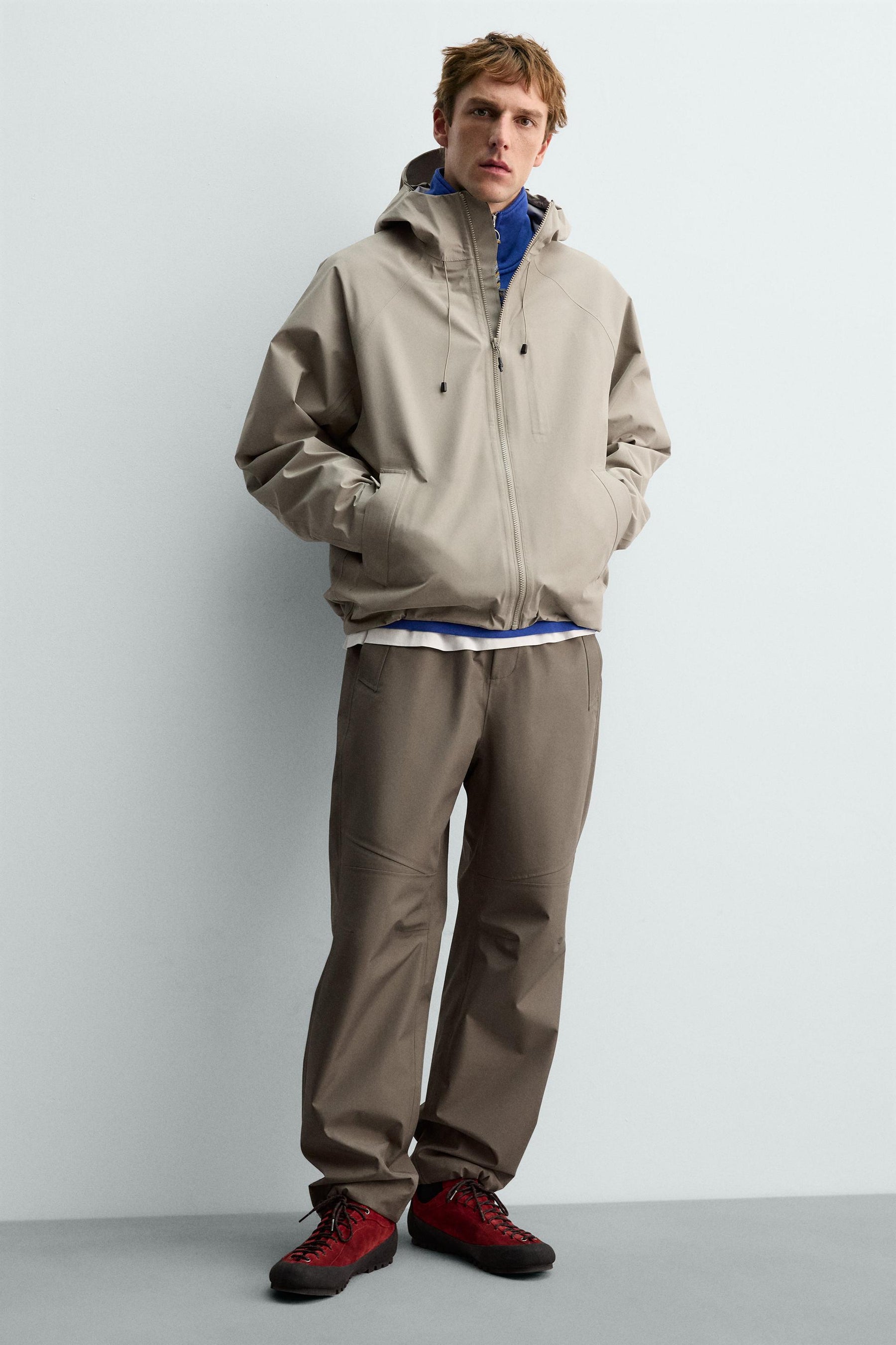 LEATHER TRAINERS WITH VIBRAM® SOLE AARON LEVINE X - Image 2