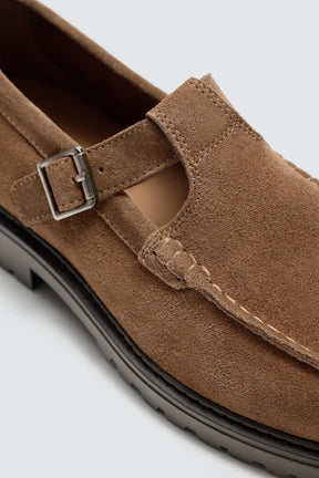 BUCKLED LEATHER SHOES - Image 6