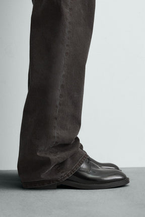 LEATHER DERBY SHOES - Image 3