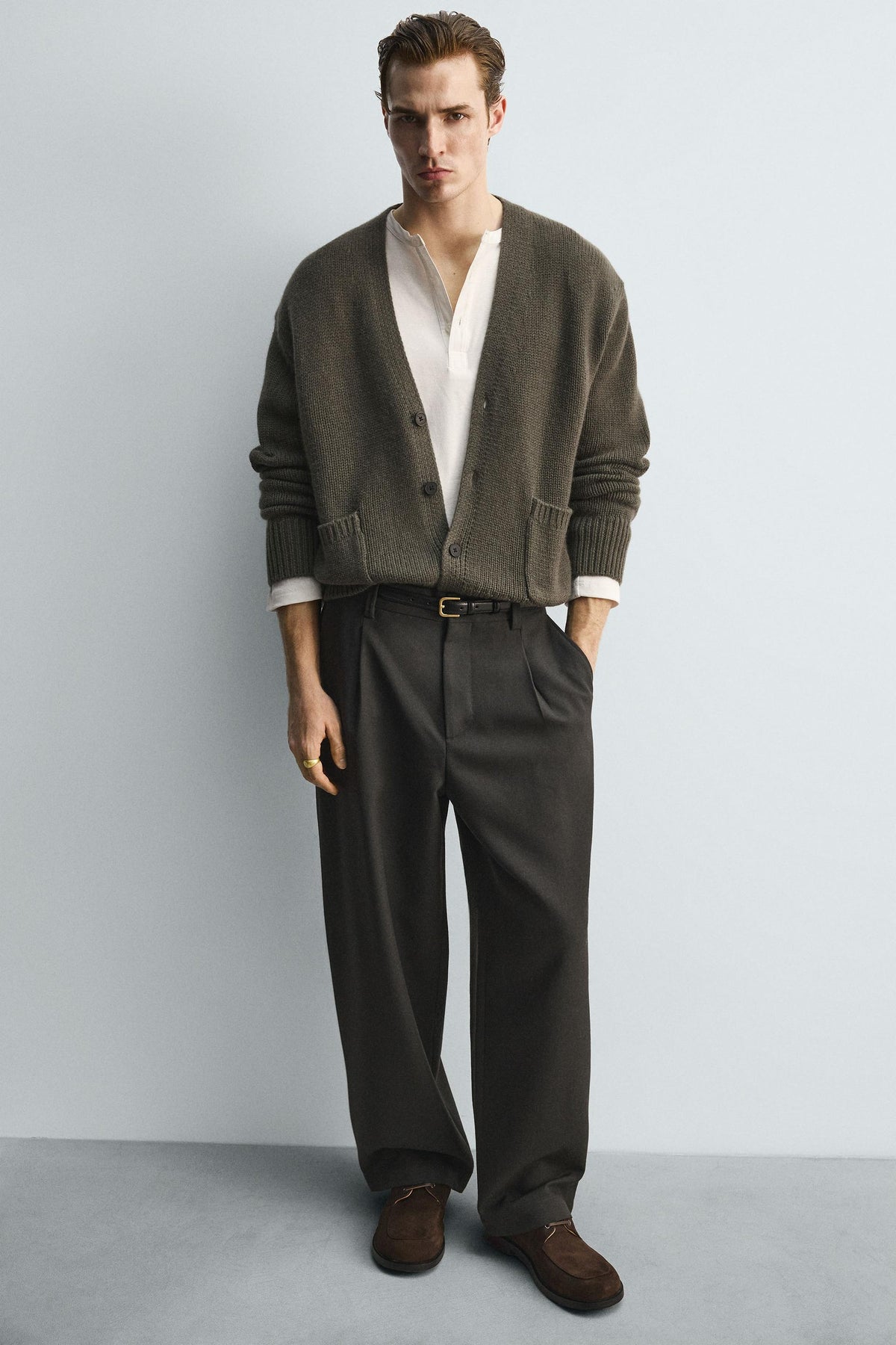 LIMITED EDITION LEATHER DECK SHOES - Image 1