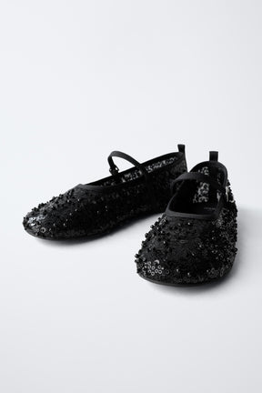 Pearl Detail Ballerinas