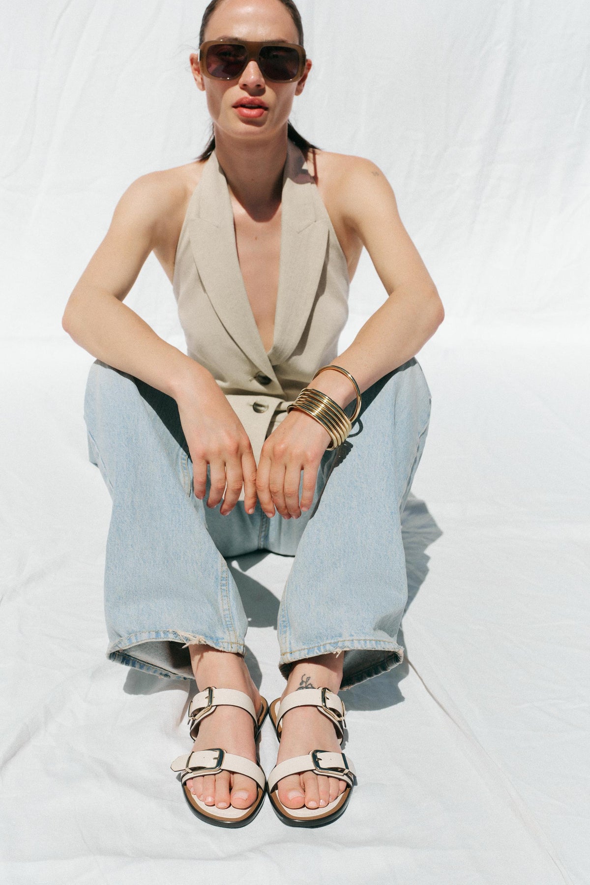 Buckle Strap Sandals