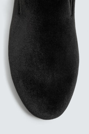 VELVET-EFFECT LOAFERS - Image 6