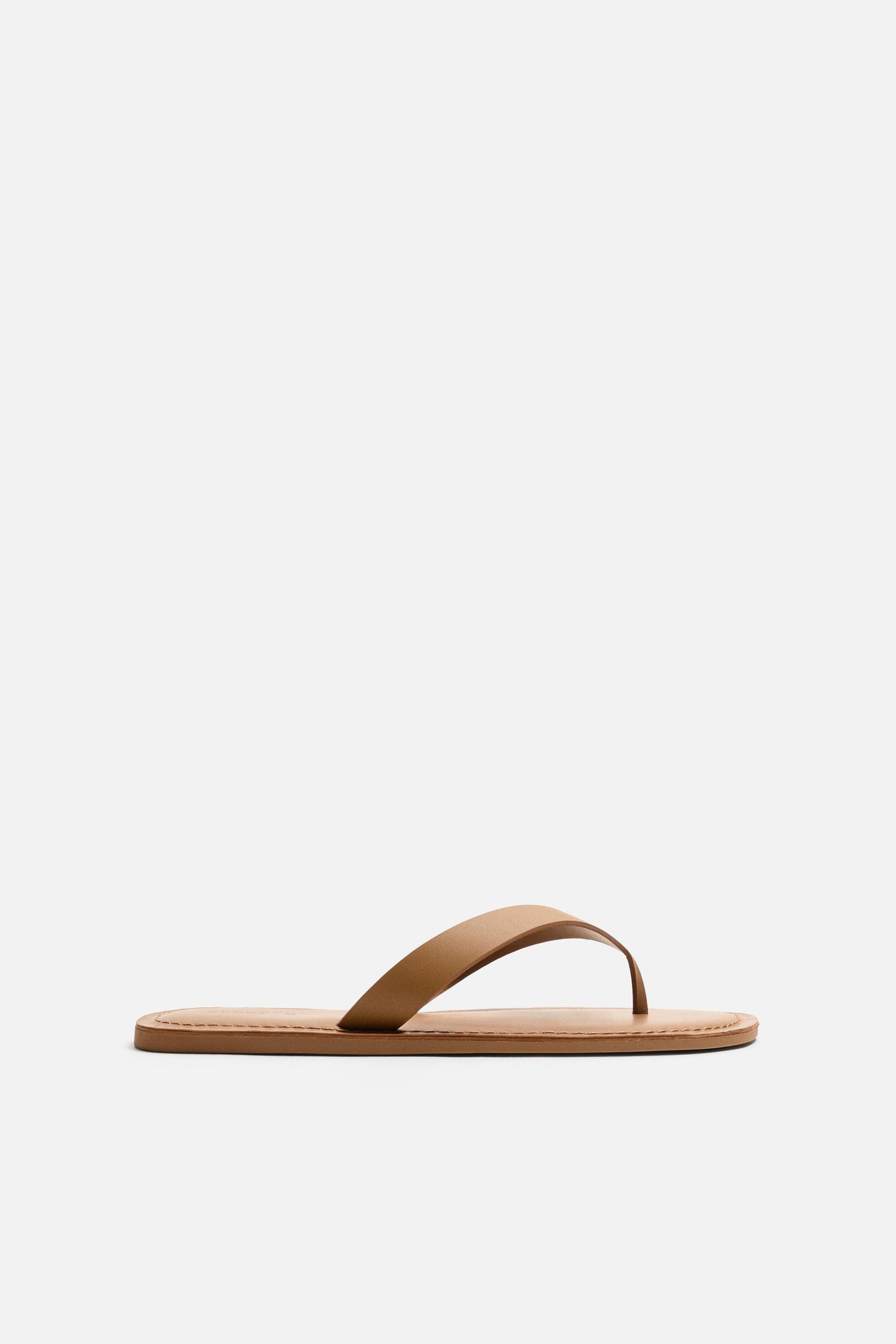 STRAPPY LEATHER SANDALS - Image 4