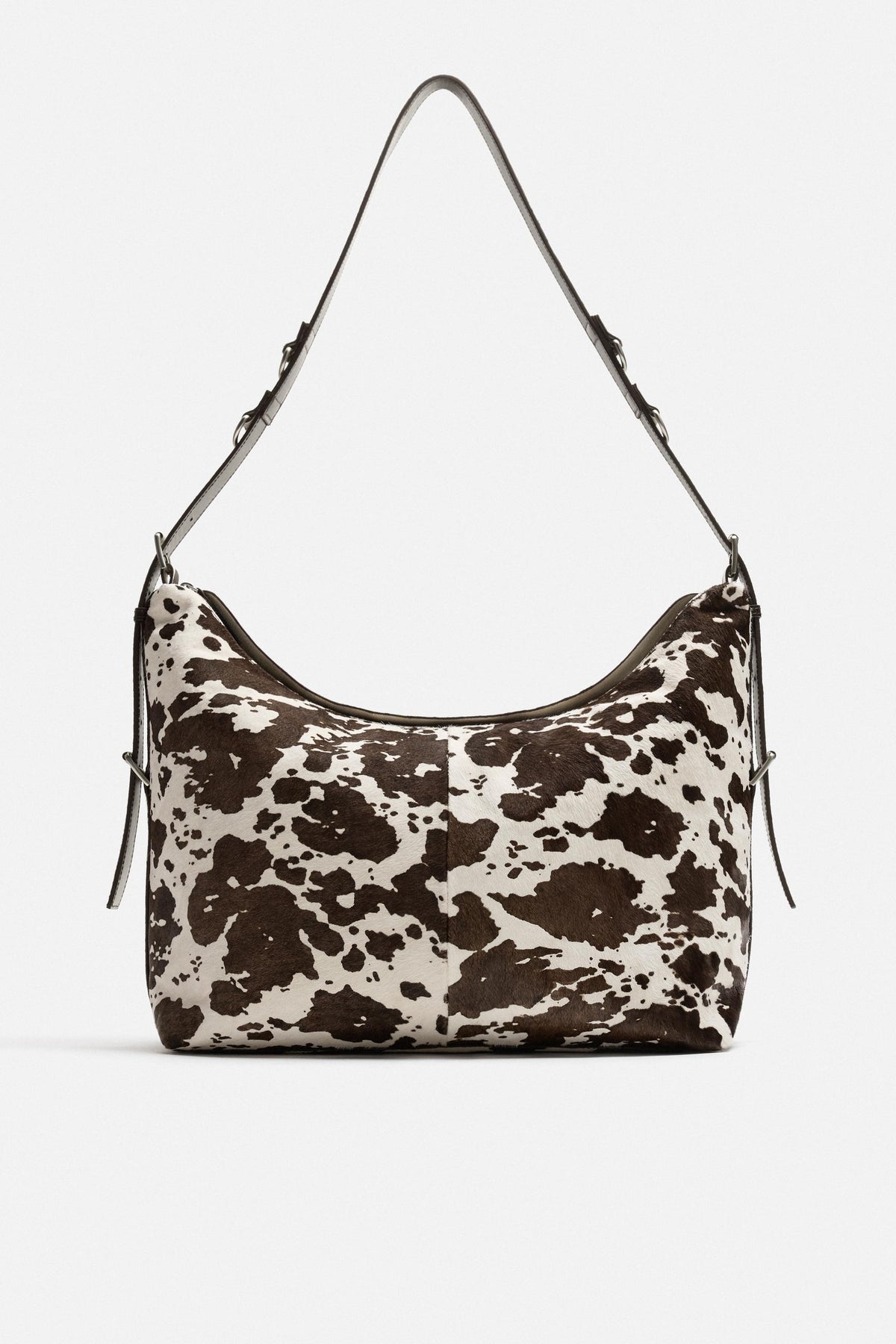 ANIMAL PRINT LEATHER TOTE BAG - Image 1