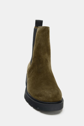 SUEDE ANKLE BOOTS