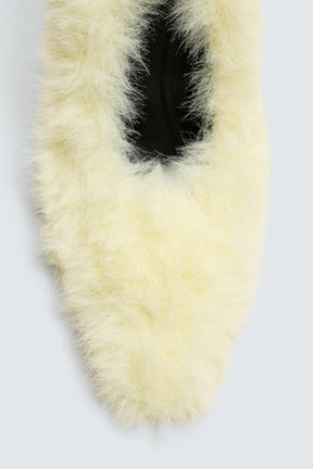 Faux Fur Disney Shoes